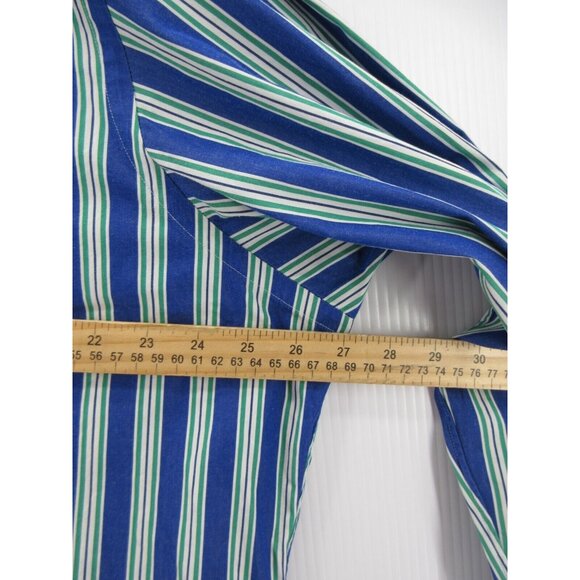 Ralph Lauren Polo Shirt XL Regent Button Up Green Pony Classic Fit - Picture 5 of 12